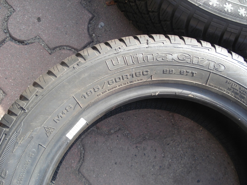 1τεμ ΚΑΛΗ ΧΡΟΝΙΑ Ultra Grip 7+ 195/60/16 C 6,8mm Product image