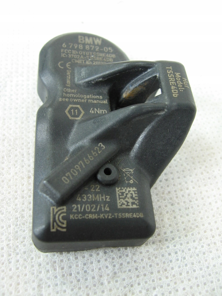 ΑΙΣΘΗΤΗΡΑΣ ΠΙΕΣΗΣ TPMS BMW F10 F12 F06 6GC 6798872 Product image