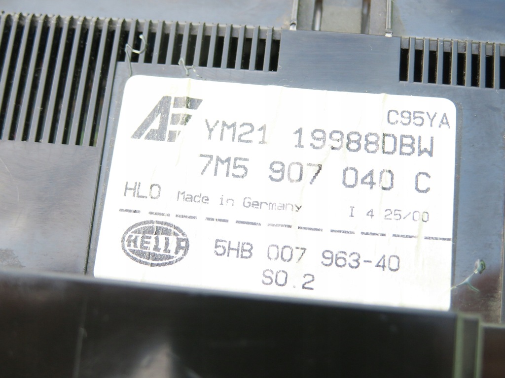 AIR CONTROL FORD GALAXY 01- Product image