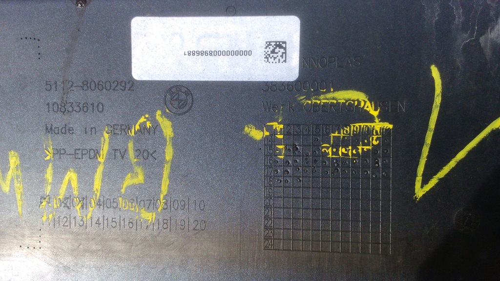 BMW 1 F20 M-PACK LIFT PDC ΠΙΣΩ ΠΡΟΦΥΛΑΚΤΗΡΑΣ Product image