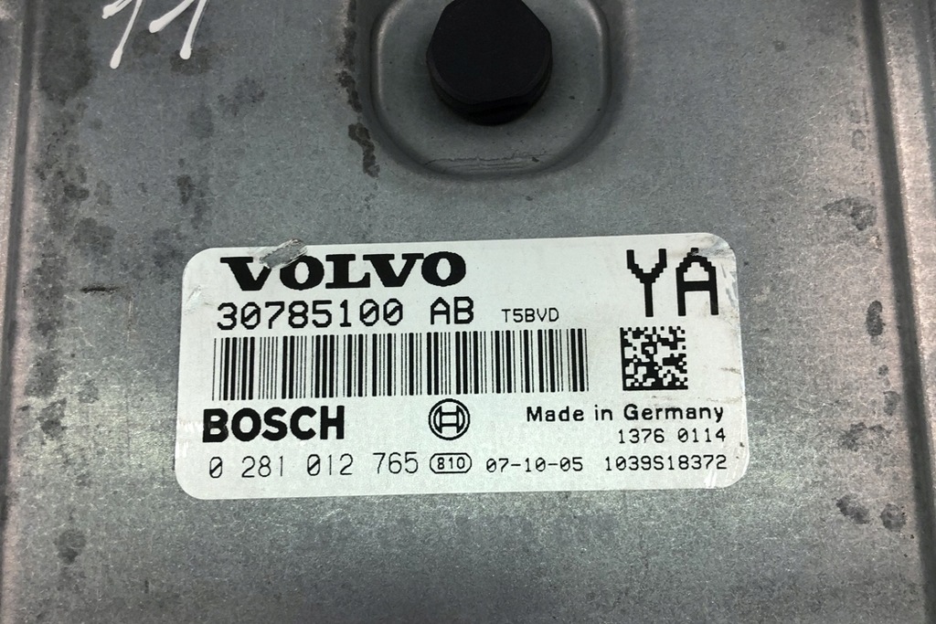 ECU Volvo S80 II (AS) 30785100 AB 2007 Μονάδα ελέγχου κινητήρα 2007 Product image