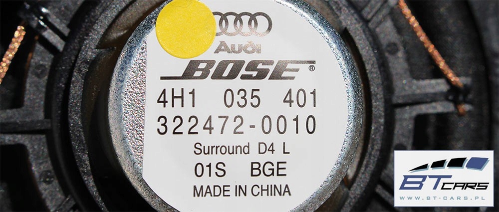 Audi A8 Ηχεία Bose Sound System 4H 4H0035411A 4H1035401 4H1035402 4H0035 Product image