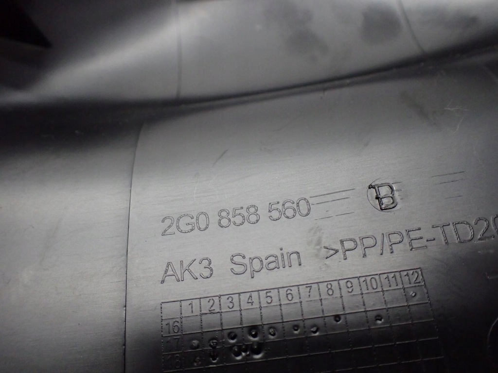 ΚΑΛΥΜΜΑ ΚΟΛΩΝΑΣ ΤΙΜΟΝΙΟΥ EUROPA 2G0858560 VW POLO 2G VI 18R Product image
