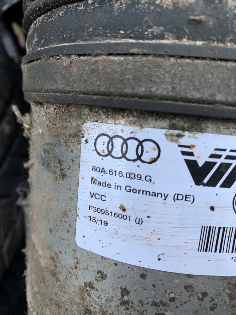 Μπροστινό αμορτισέρ Audi OE 80A616039G Product image