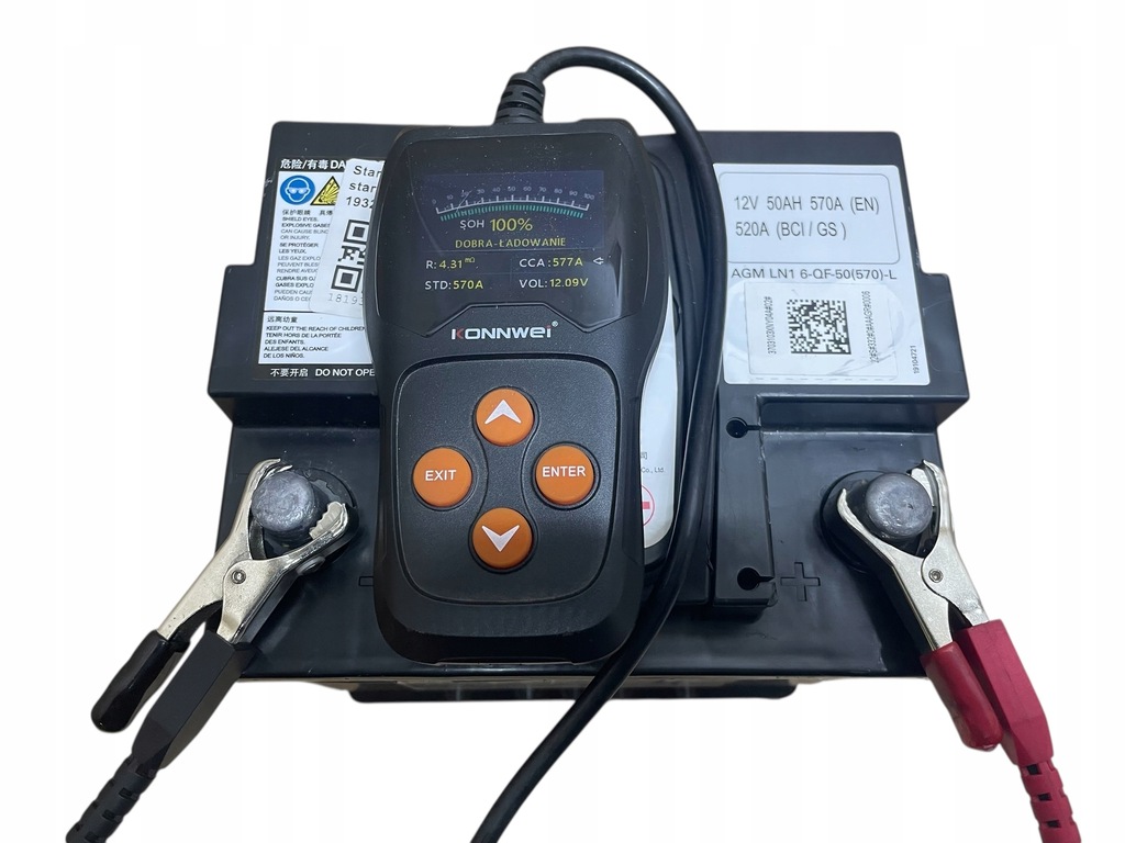 AGM Start-STOP 12V 50AH 570A MINI 2023 Product image
