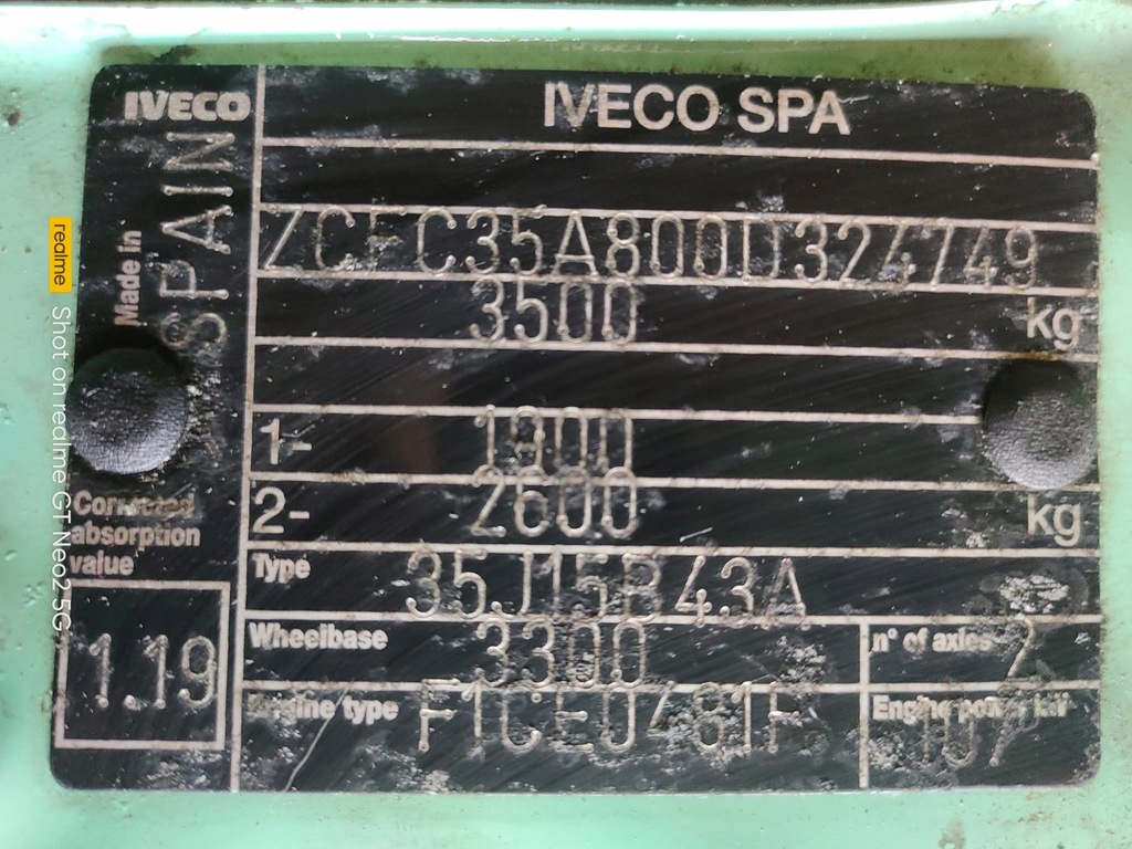 IVECO DAILY 3 III LIFT 4 IV 06- ΜΗΧΑΝΙΣΜΟΣ ΑΝΥΨΩΣΗΣ ΠΑΡΑΘΥΡΩΝ ΑΡΙΣΤΕΡΟ ΜΠΡΟΣΤΑ Ε.Ε. Product image