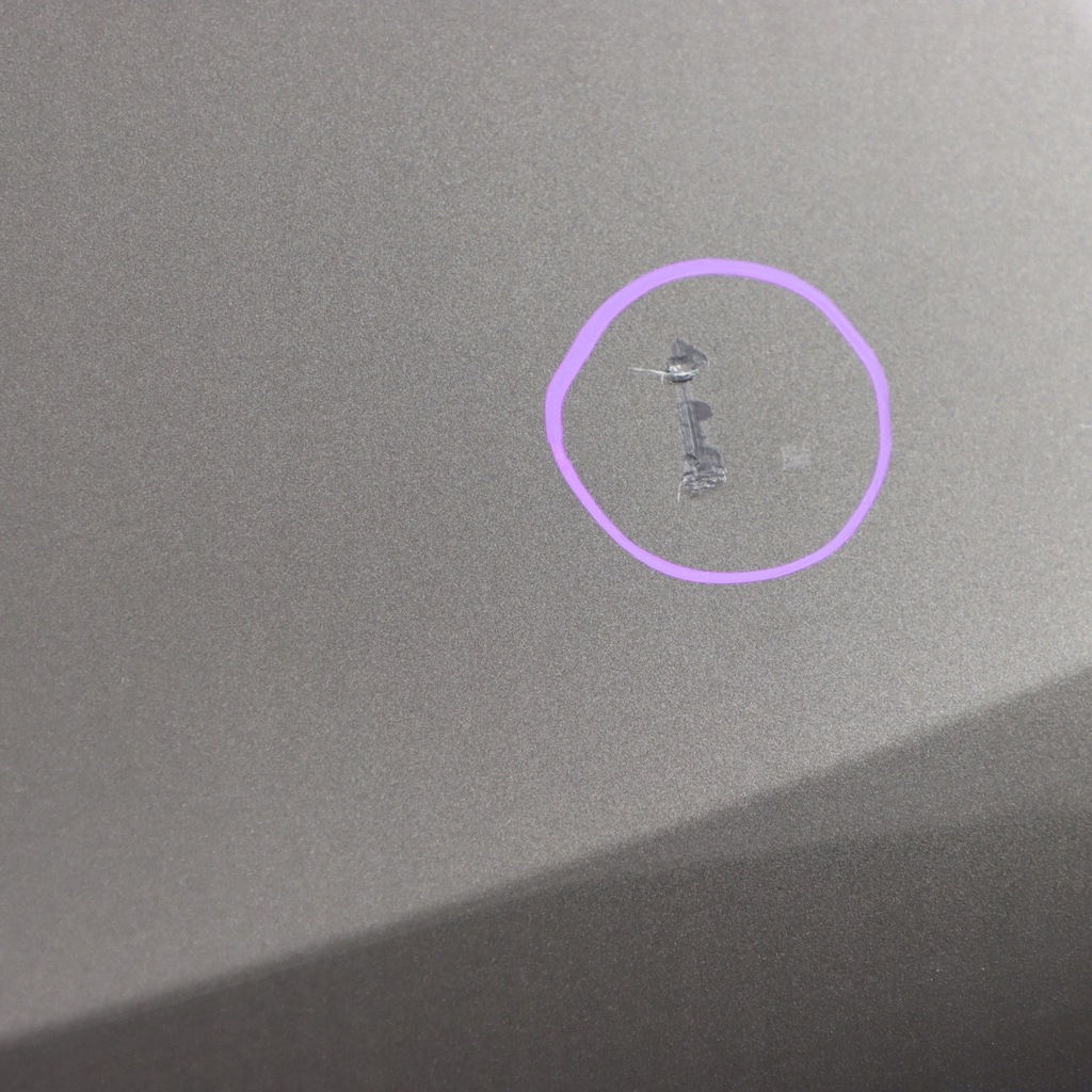Mini r60 spoiler tulh ελαφρύ πίσω βασιλικό γκρίζο μεταλλικό Product image