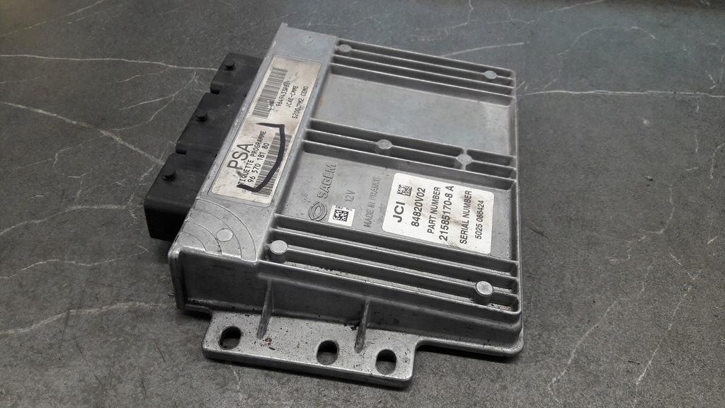 9657018180 ελεγκτής σκύλου Sagem Citroen C3 1.4 Product image