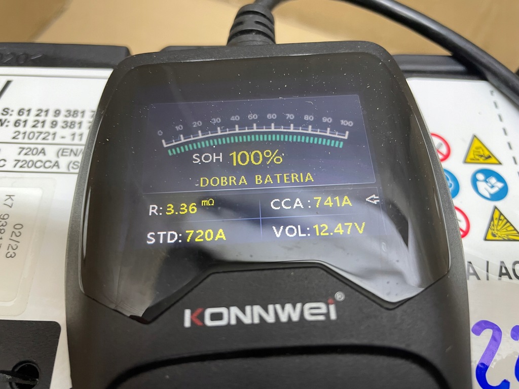 AGM Start-STOP 12V 70AH 720A BMW 2023 Product image