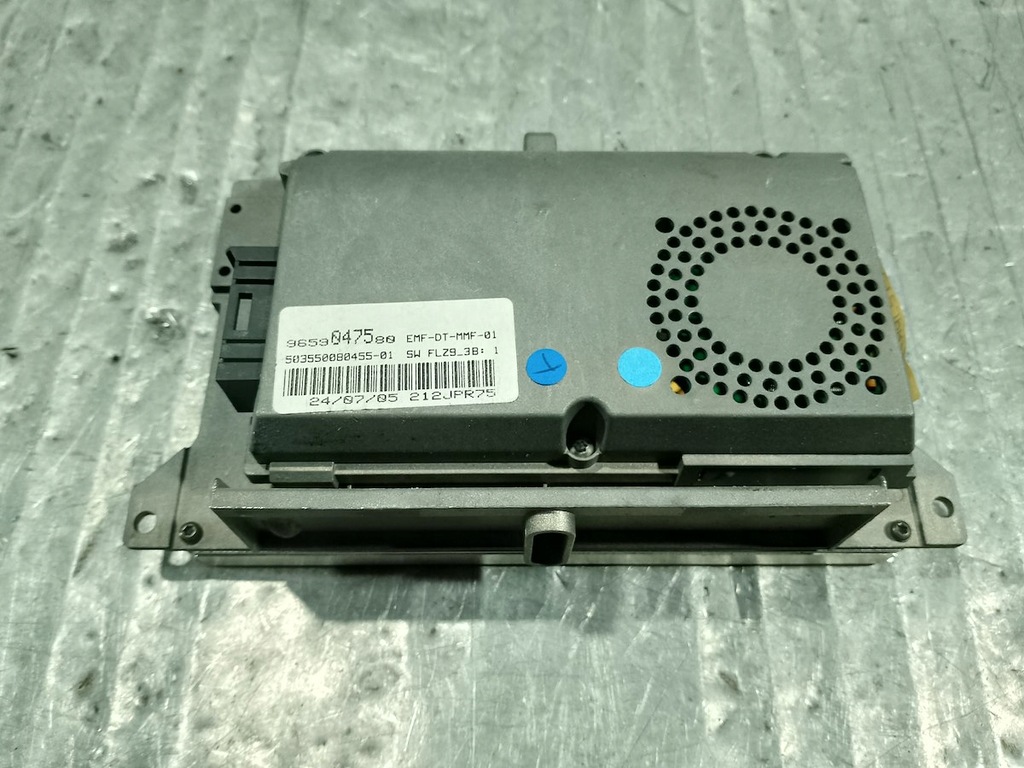 ΟΘΟΝΗ ΡΑΔΙΟΦΩΝΟΥ PEUGEOT 307 SW 9659047580 Product image