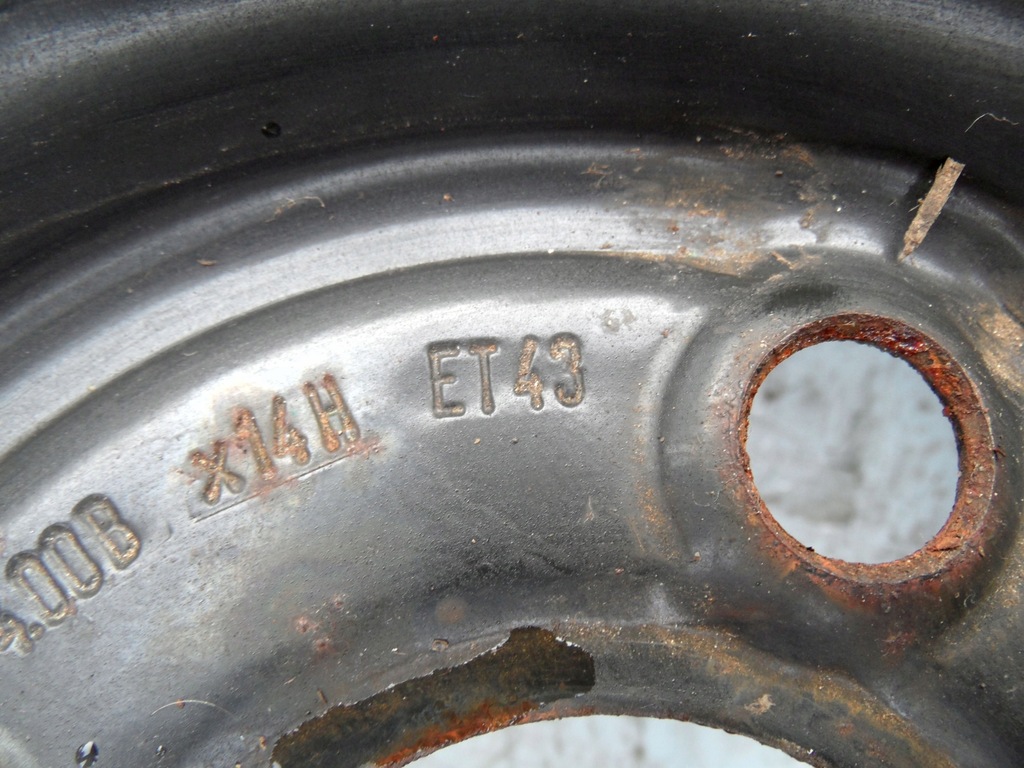 ALFA ROMEO FIAT LANCIA εφεδρικός τροχός 135/80/14 80P 4x98 Product image