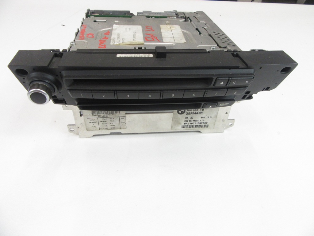 Πλοήγηση CCC Πίνακας ανάγνωσης ραδιοφώνου DVD Navi BMW 5 e60 e61 LIFT LCI μενού PL Product image