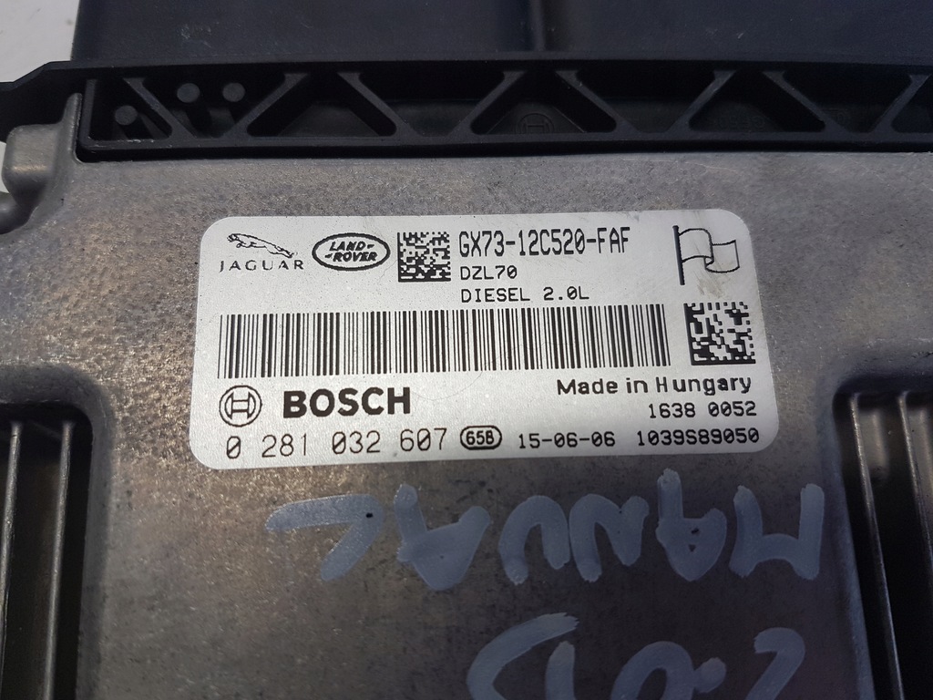 Jaguar XE X760 2.0D Computer ECU πρόγραμμα οδήγησης Product image