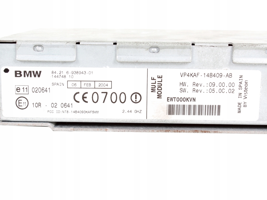 ΜΟΝΑΔΑ ΕΛΕΓΧΟΥ BLUETOOTH BMW E60 6938943 Product image