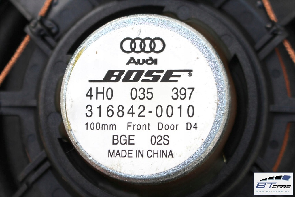 Audi A8 ηχεία + ενισχυτής Bose 4H 4G0035223B 4H0035481A 4H0035297 4H00 Product image