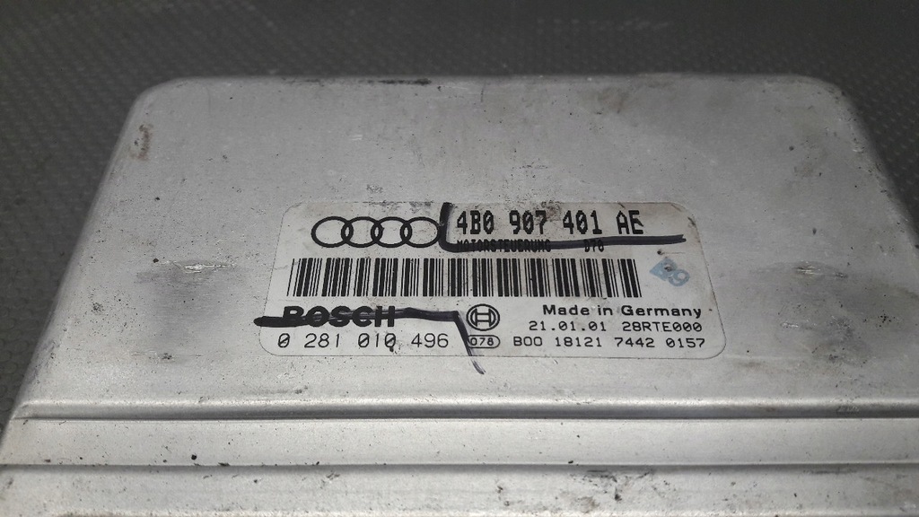 4B0907401AE Ελεγκτής κινητήρα Audi A6 C5 2.5TDI Product image