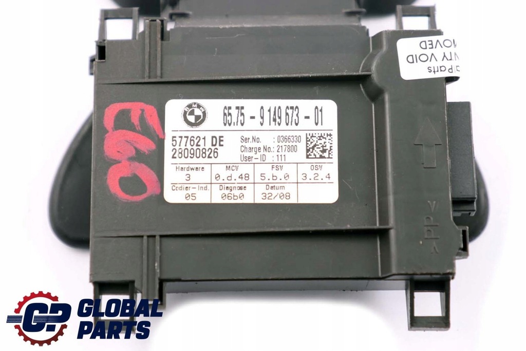 BMW E60 E61 Alarm Ultrasonic Module 9149673 Product image
