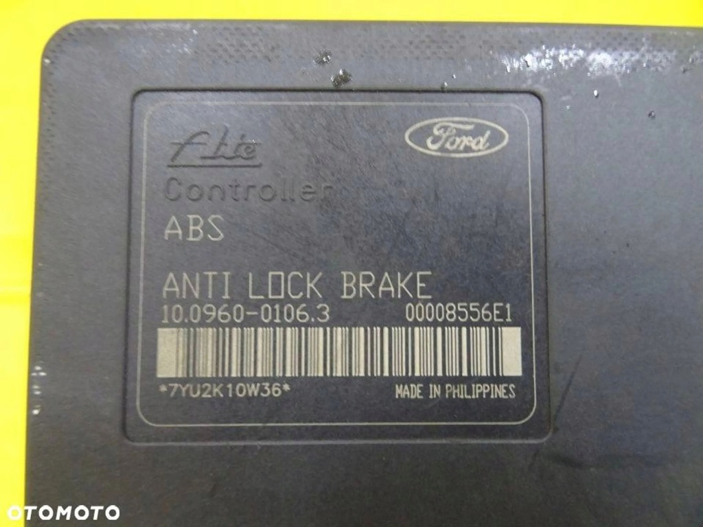 ΕΛΕΓΧΟΣ ABS ΑΝΤΛΙΑ FORD FIESTA V 10.0960-0106.3 / 2S61-2M110-CE NR100 Product image