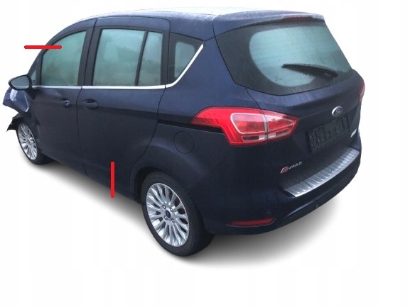 B-MAX 12-17 TITANIUM BACK BANT BACK ASS ΜΠΑΝΙΕΡΗ HB 5D Product image