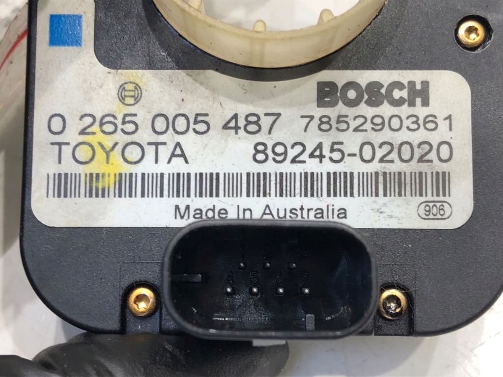 ΑΙΣΘΗΤΗΡΑΣ ΓΩΝΙΑΣ ΤΙΜΟΝΙΟΥ TOYOTA COROLLA E13 0265005487 04-09 ΧΕΙΡΙΣΤΗΡΙΟ Product image