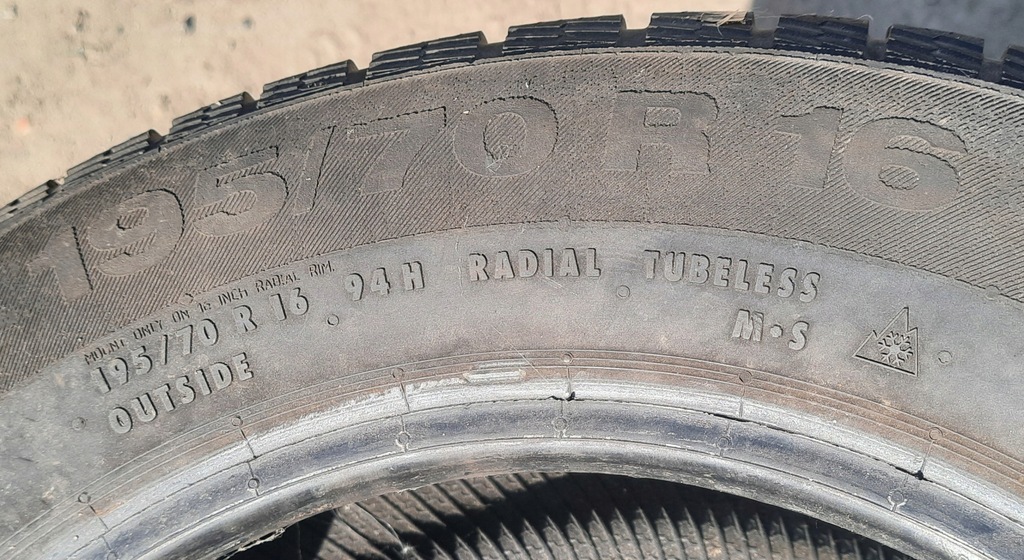 Χειμερινά ελαστικά 195/70R16 94H Continental Cross Contact Winter Product image