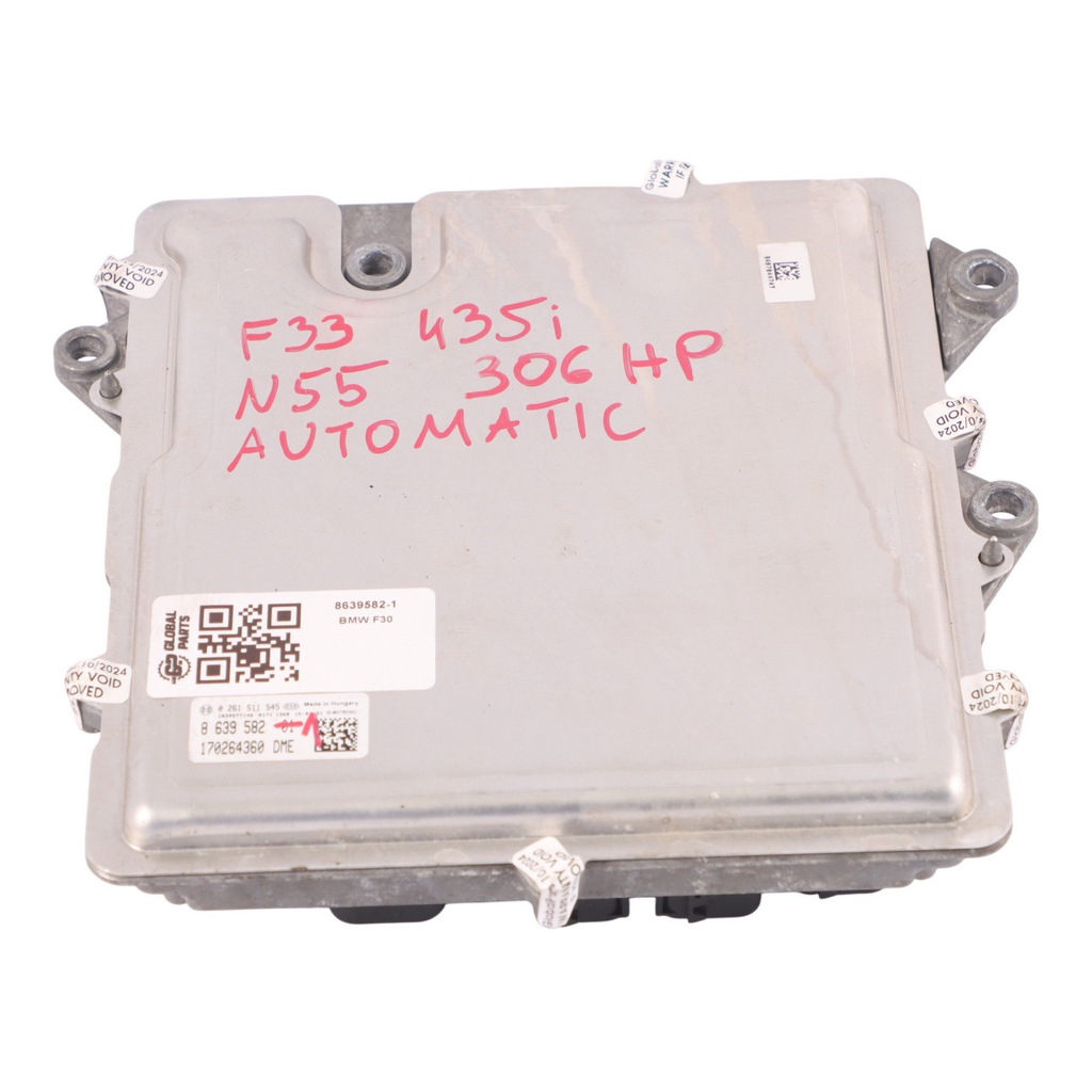 BMW F30 335I F32 F33 435I N55 306HP ECU 8639582 Automatic Engine Controller Product image