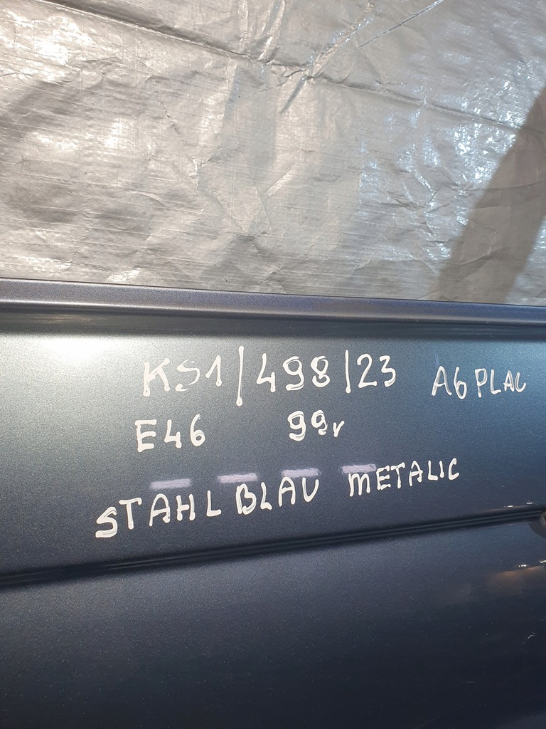 ΜΠΡΟΣ ΑΡΙΣΤΕΡΗ ΠΟΡΤΑ BMW E46 SEDAN 1999 STAHLBLAU METALLIC Product image