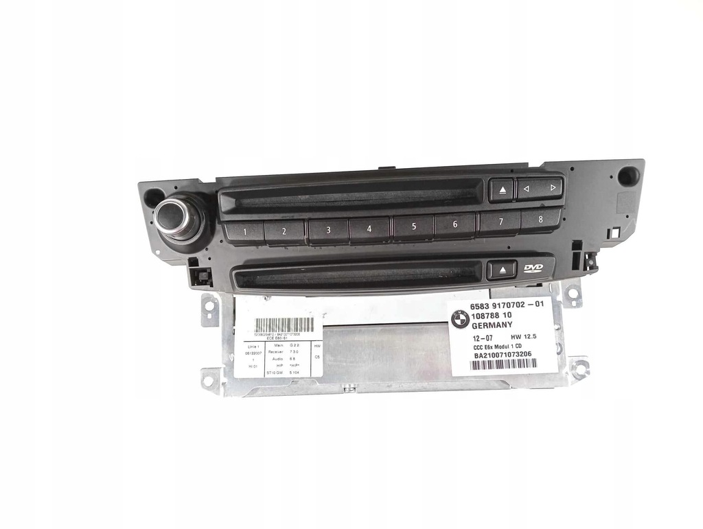 Ραδιοφωνικός αναγνώστης πλοήγησης BMW E60 E61 LIFT 9170702 Product image