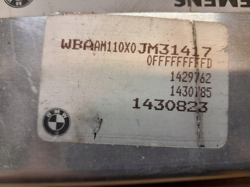 ΕΛΕΓΧΟΣ ΚΙΝΗΤΗΡΑ BMW 3 E46 320 I 1430823 Product image