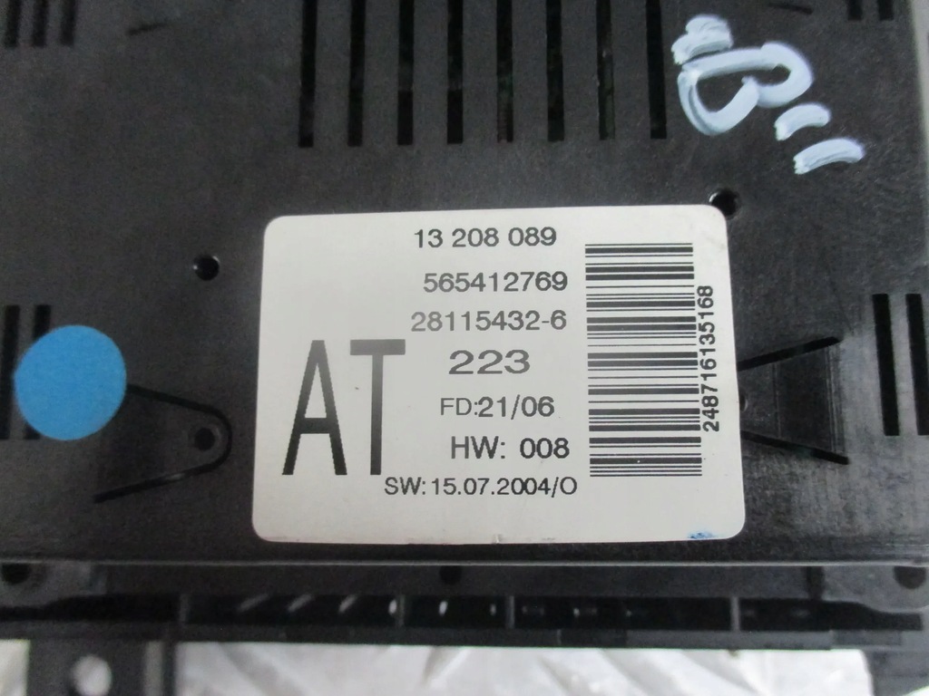 Opel Meriva A 2006 Πίνακες ελέγχου, διακόπτες Product image