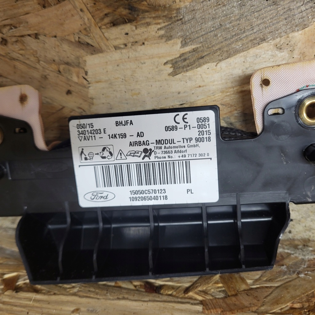 Ford B-Max 12-19R κουρτίνα του αριστερού headliner AV11-14K159-AD Product image
