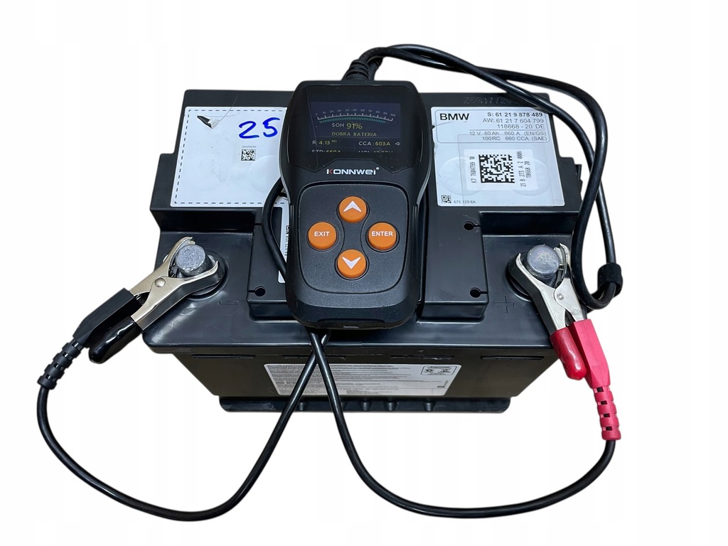 AGM Start-Stop 12V 60AH 660AH BMW 2021R Μπαταρία Product image