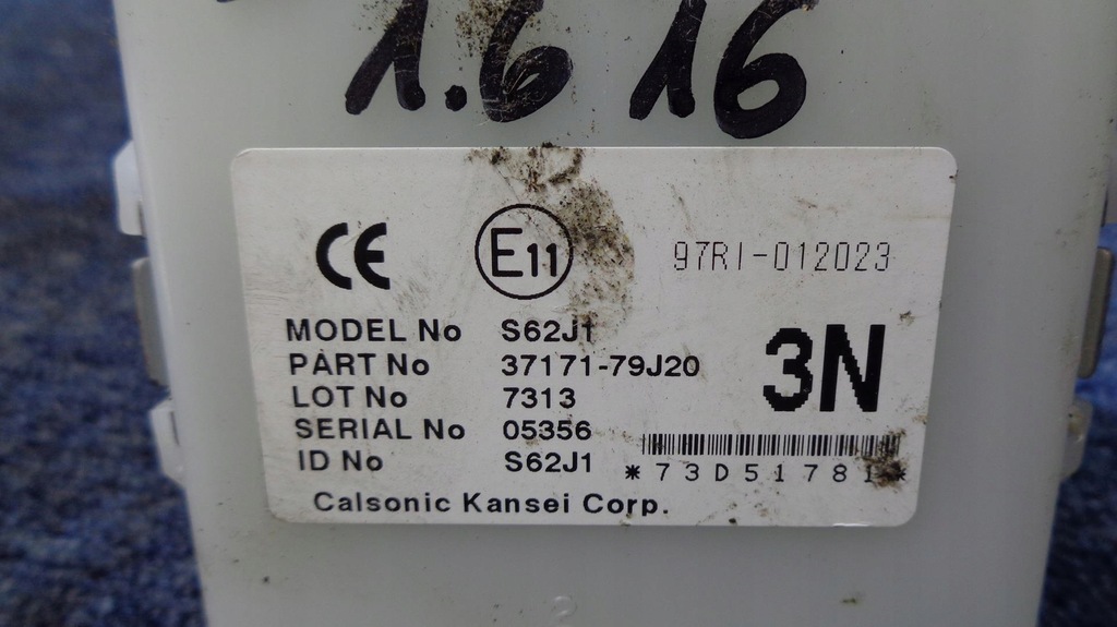 ΜΟΝΑΔΑ ΕΛΕΓΧΟΥ ΚΛΕΙΔΑΡΙΑΣ 37171-79J20 FIAT SEDICI SUZUKI SX4 2006-2014 Product image