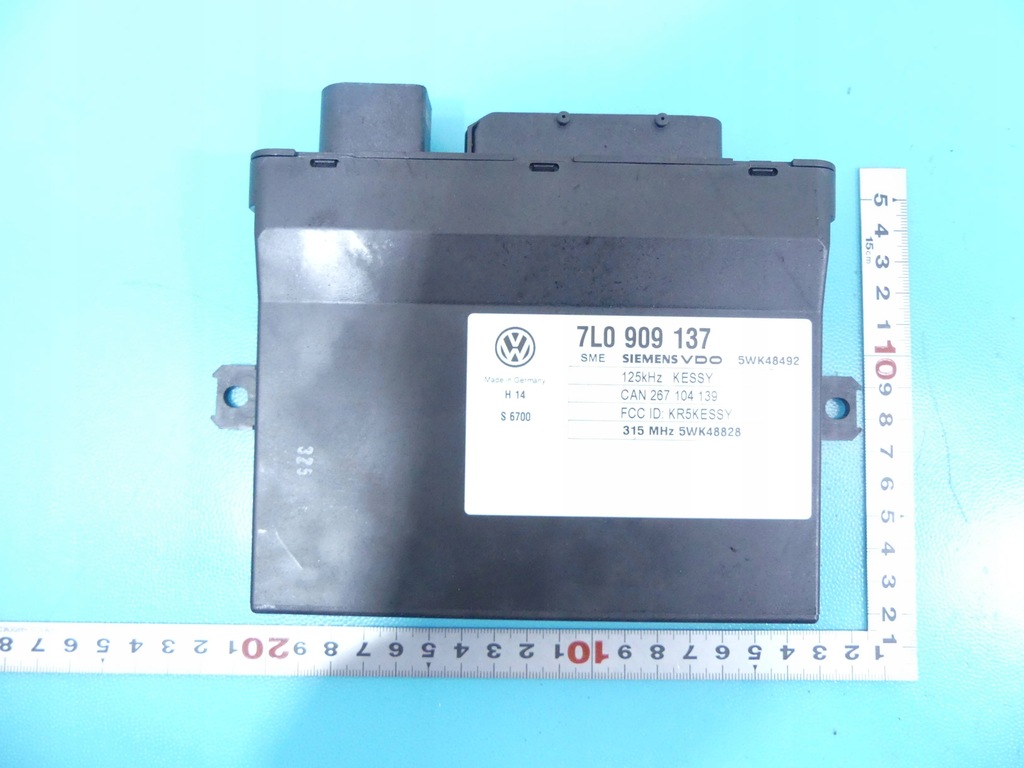 ΧΕΙΡΙΣΤΗΡΙΟ KESSY MODULE VW TOUAREG I 7L 7L0909137 Product image