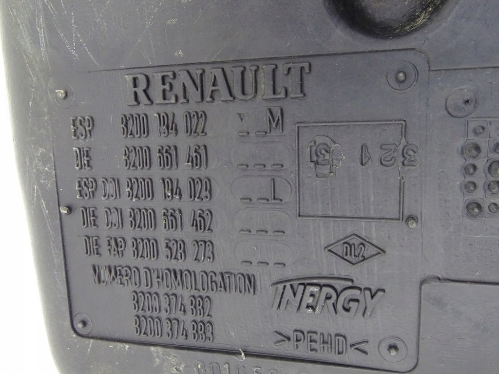 RENAULT MODUS I 04-12 TANK DIESEL FUEL TANK 8200194022 8200661461 Product image
