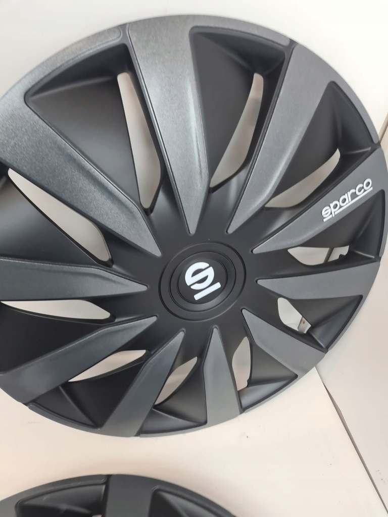 Sparco lazio 16 "hubcaps 3 μαύρο καθολικό Product image