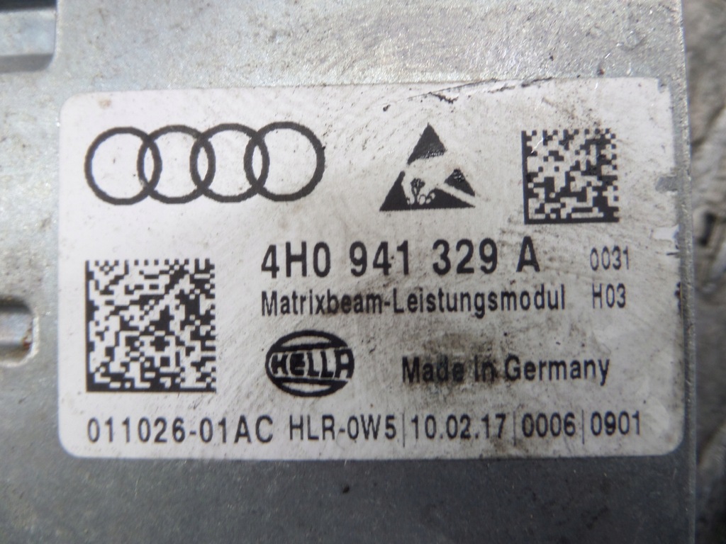 ΜΟΝΑΔΑ ΛΑΜΠΑΣ MATRIX CONVERTER AUDI RS6 C7 ORIGINAL 4H0941329A Product image