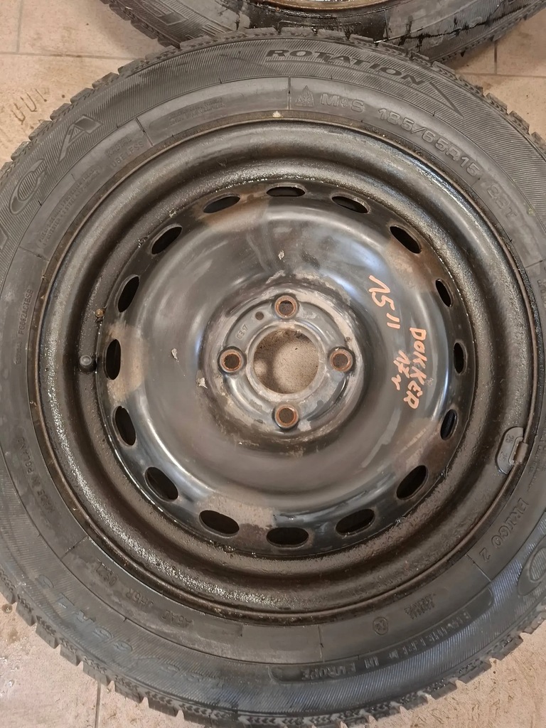 ΕΛΑΣΤΙΚΑ DACIA DOKKER 17-21 ΜΕ ΖΑΝΤΕΣ 185/65R15 (6JX15) Product image