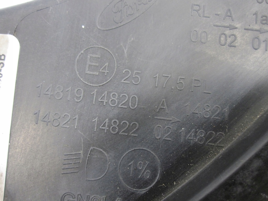 Ford Focus MK3 III 12R Αριστερά μπροστινή λάμπα BM51-13W030-SB Αγγλικά Product image
