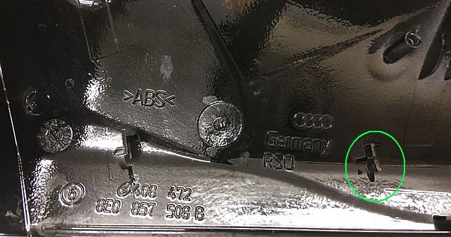 AUDI A3 (8P) A4 (B6) A4 (B7) A6 C6 ΚΑΘΡΕΠΤΗΣ ΔΕΞΙΟ 8E0857508 μαύρο Product image