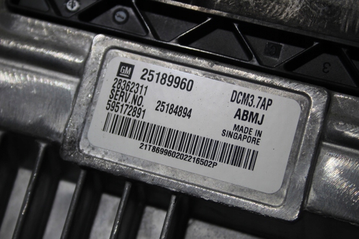 ECU ΚΙΝΗΤΗΡΑΣ CHEVROLET CRUZE LIFT 2.0VCDI Product image