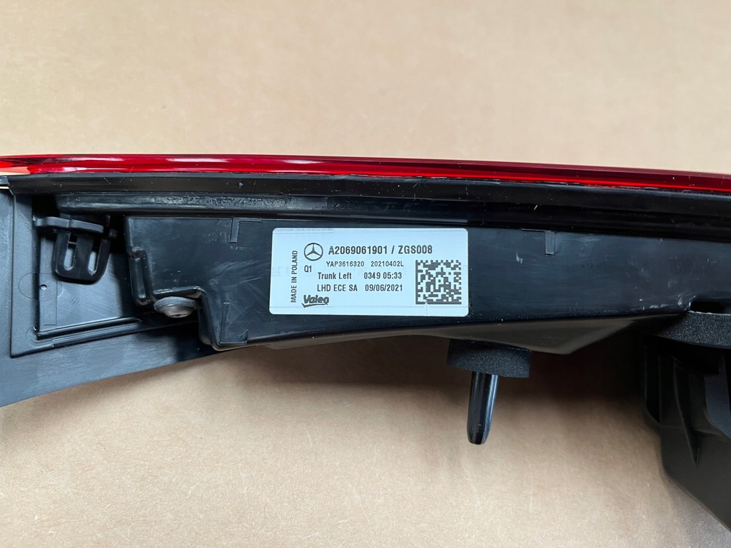 Mercedes C Class Combi 2021-2024 W206 Lable LED LAMPS Original SET Product image