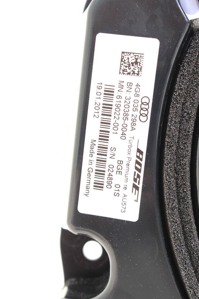 Audi A7 ηχεία + ενισχυτής Bose 4G 4G0035223C 4H0035399B 4G0035399 4G003 Product image