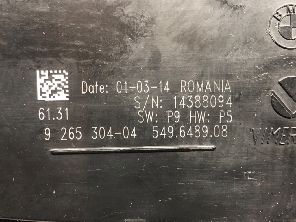 ΔΙΑΚΟΠΤΗΣ ΦΩΤΩΝ BMW F31 9265304 12-19 ΔΙΑΚΟΠΤΗΣ Product image