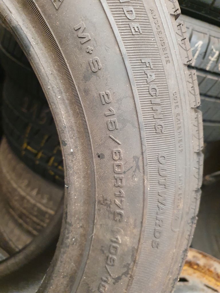 ΜΕΤΑΧΕΙΡΙΣΜΕΝΑ ΕΛΑΣΤΙΚΑ 215/60R17 C GOODYEAR ASSEMBLY W-WA Product image