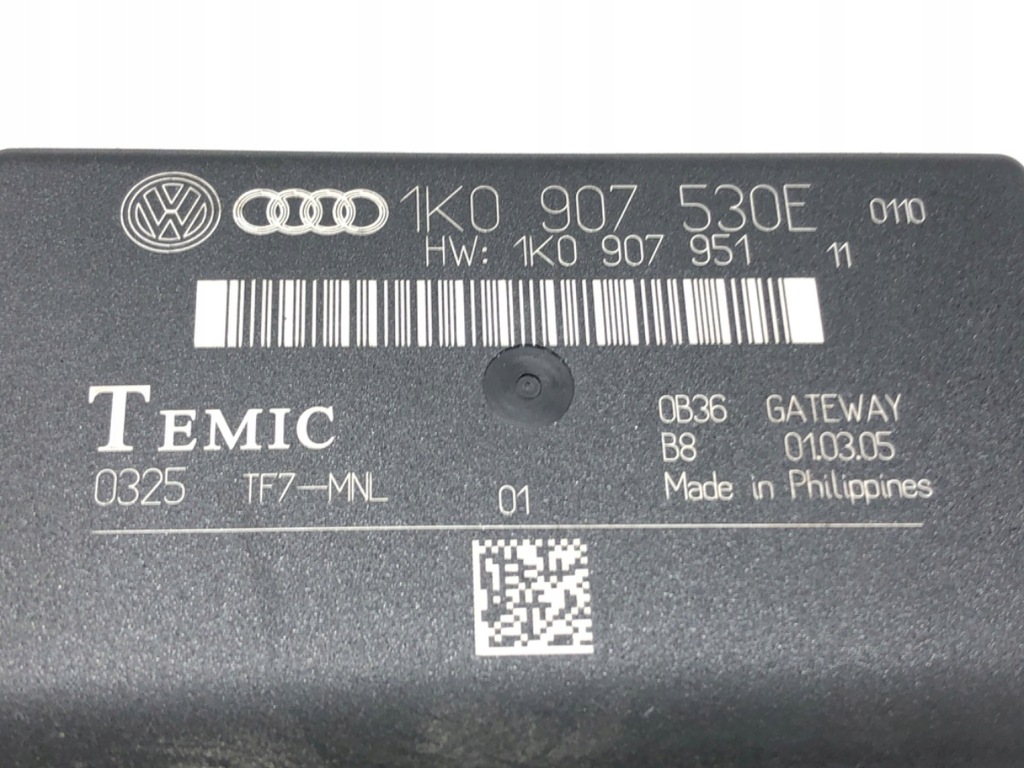 ΜΟΝΑΔΑ GATEWAY SKODA OCTAVIA II 1K0907530E Kombi 04-13 ΧΕΙΡΙΣΤΗΡΙΟ Product image
