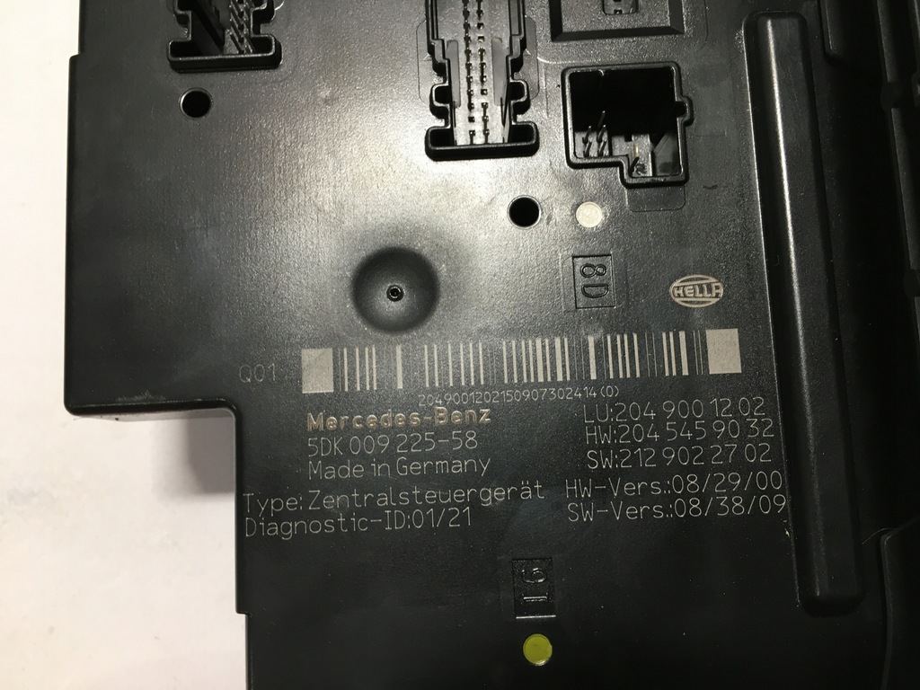 ΜΟΝΑΔΑ ΕΛΕΓΧΟΥ SAM MERCEDES W204 2.2 CDI Product image