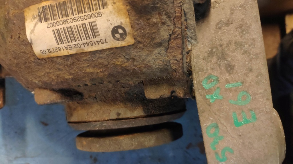 BMW E60 530xd διαφορικό άξονα 7541544 2.65 Product image