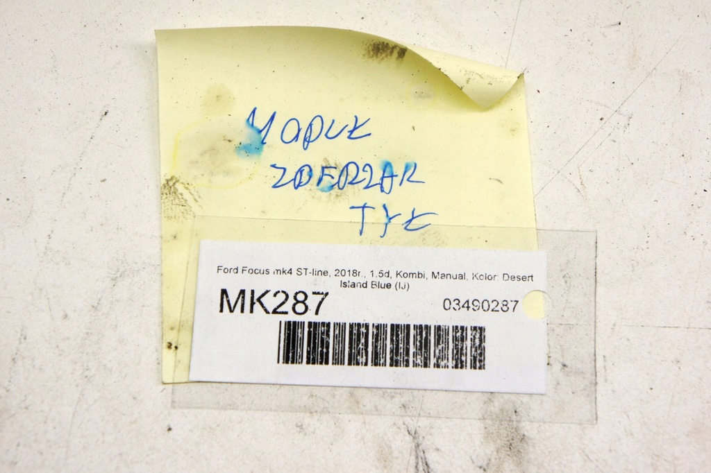 MK287 Ford Focus mk4 Μονάδα καπακιού JX7T-14F679-AA Product image