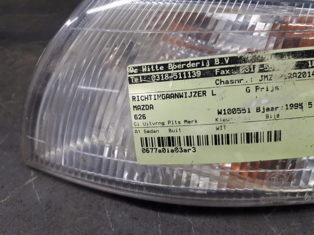 210-61612 Δεξί φλας mazda 626 IV KOITO Product image